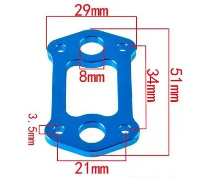 Обновленные детали HSP 860022 (760022) металлический корпус из алюминиевого сплава 60054.