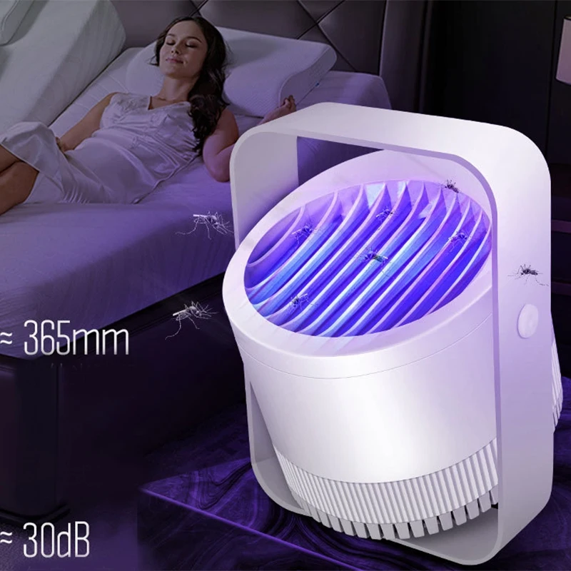 USB Plug-in Photocatalyst Mosquito Killing Lamp Household Indoor Silent Fly Killer | Освещение