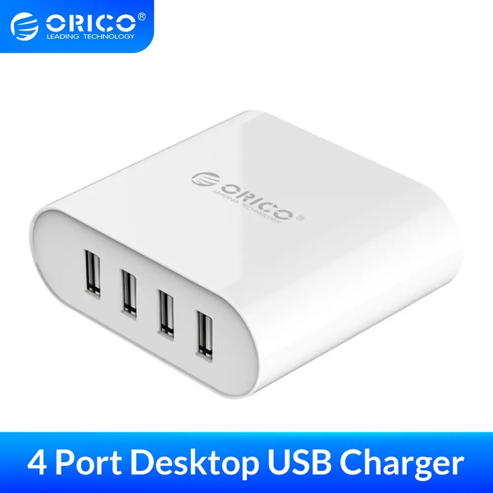 ORICO DCH 4U 4 порта мини Смарт зарядное устройство 5V2.4A * 6A 30 Вт Макс выход для Samsung Galaxy S6