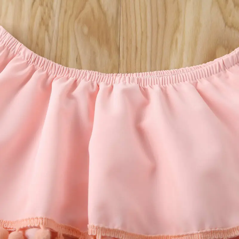 Эксклюзивная детская одежда 2020 комплект из 2 предметов для маленьких девочек