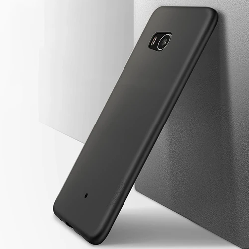 Для htc D12 D12 Plus чехол для телефона X-level Тонкий Мягкий ТПУ силиконовый матовый чехол для htc U12 U12 Plus U11 U11 Plus чехол Funda - Цвет: black phone case