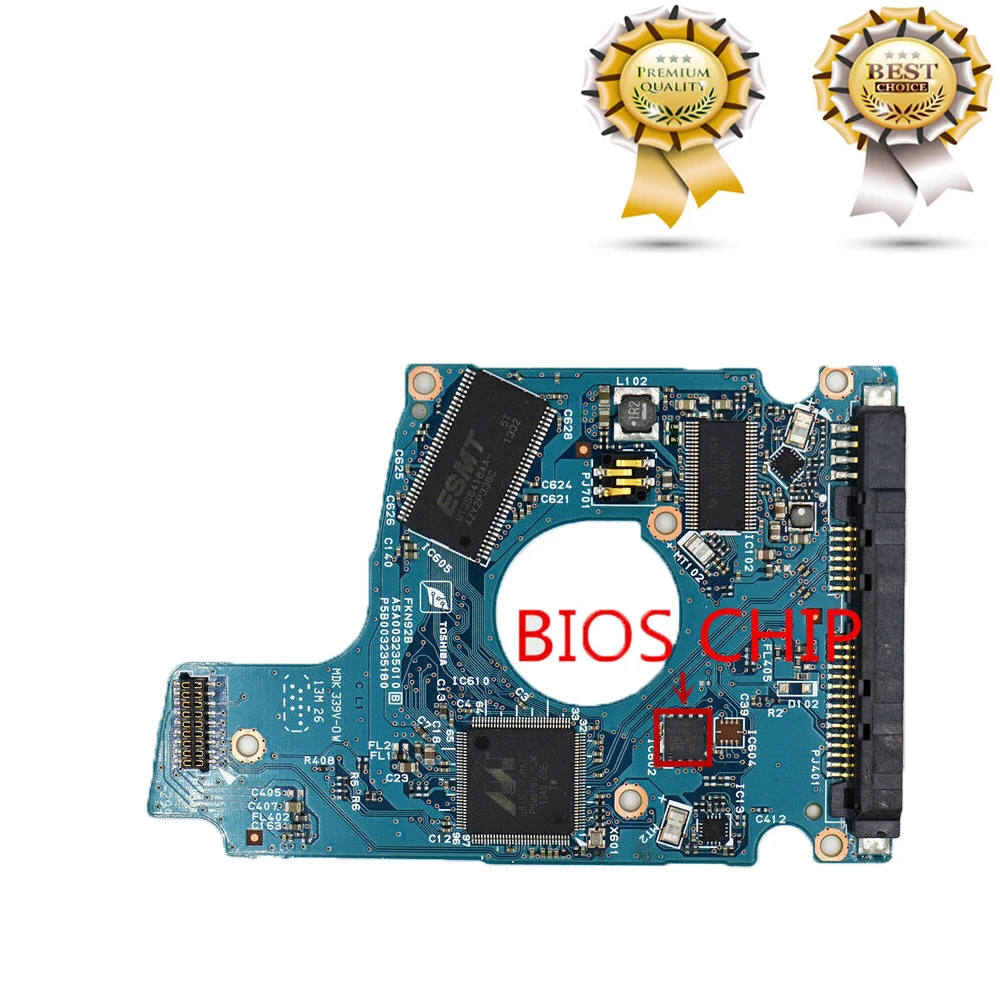 HDD PCB для TOSHIBA/логическая плата/номер платы: G003235C|Запасные части| |