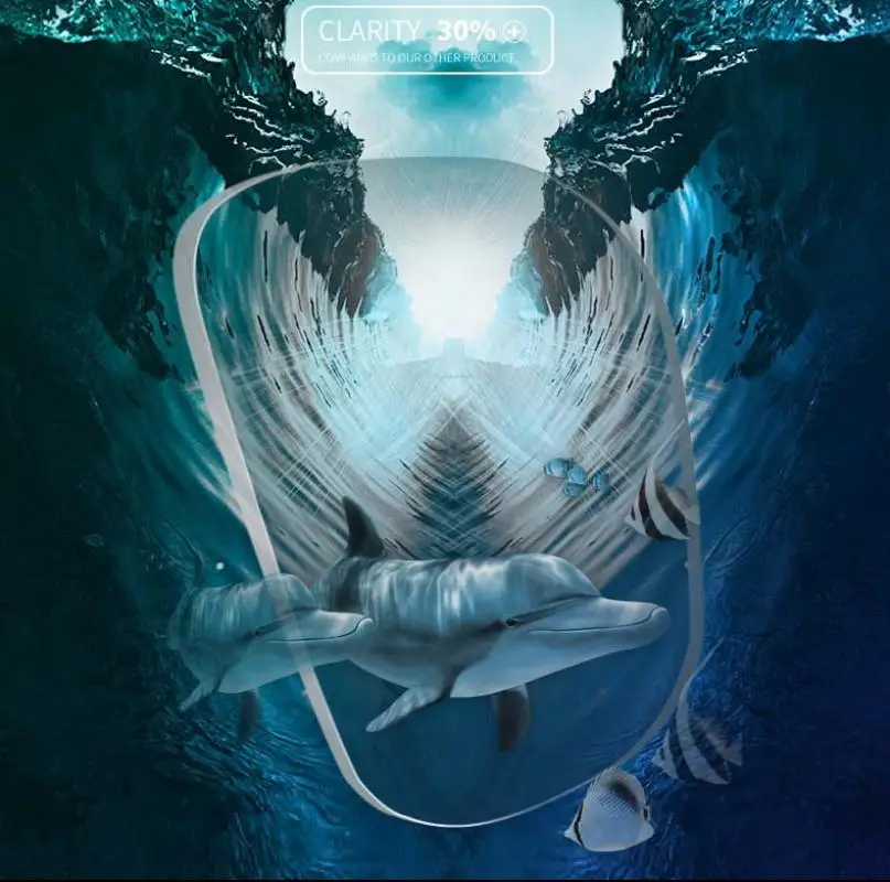 Профессиональная маска для подводного плавания и ныряния противотуманные очки