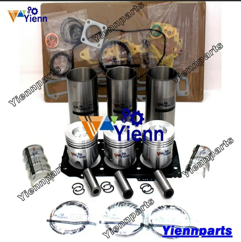 3TNV88 капитальный ремонт Ремонтный комплект гильза цилиндра поршневое кольцо