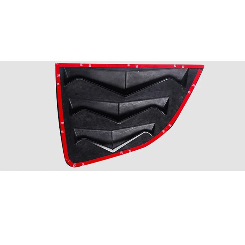 Задний спойлер из АБС-углеродного волокна боковая крышка отделка автомобильная