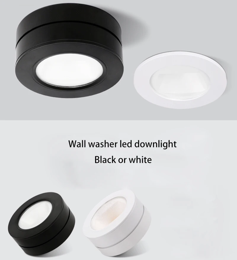 Foco Led COB superbrillante, 220V, 3w, 5w, 7w, luz empotrada montada en la superficie, bombillas de iluminación interior, blanco cálido/blanco frío