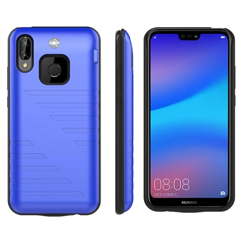 6800mah Blue 6800 мАч чехол для зарядного устройства для huawei P20 Lite чехол для резервного зарядного устройства чехол для телефона s PowerBank чехол для huawei P 20 Lite Nova 3E - Цвет: 6800mah Blue