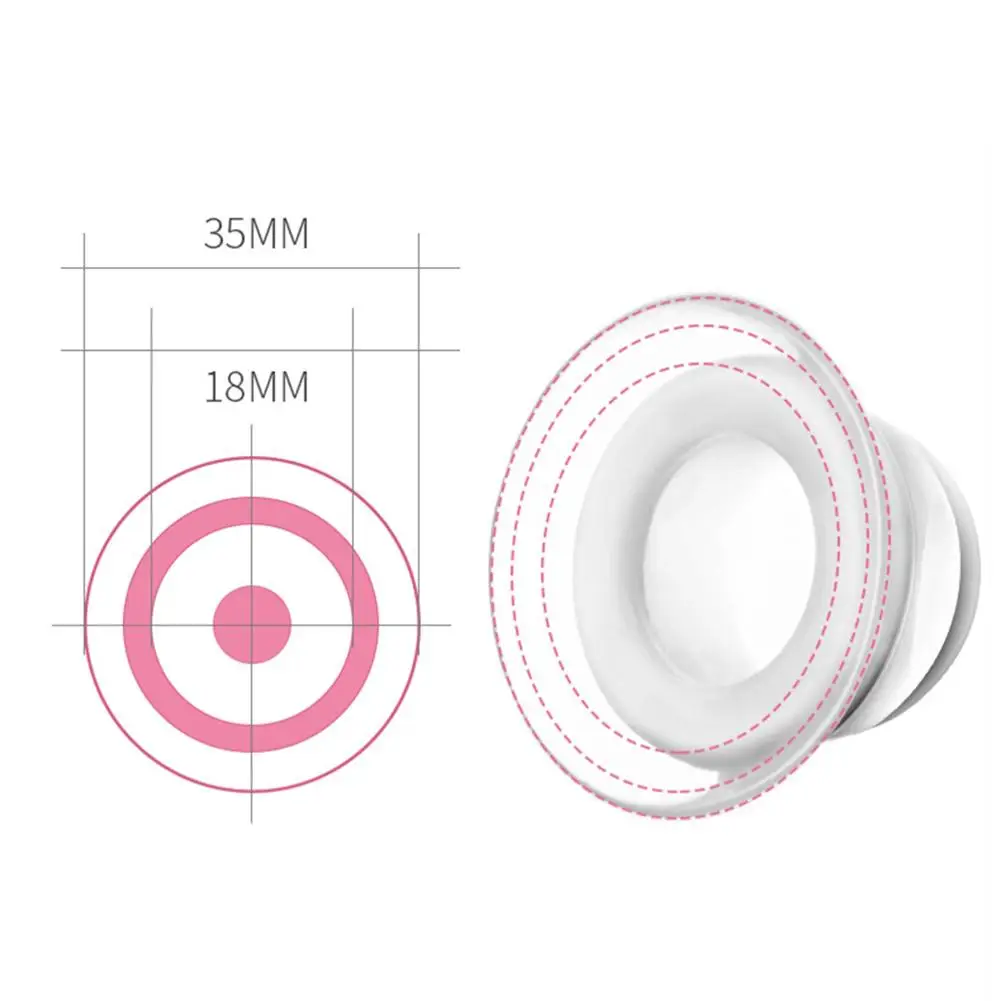 

2 Silicone Nipple Protectors Feeding Mothers Nipple Shields Protection Cover Breastfeeding Mother Milk Silicone Nipple with Case