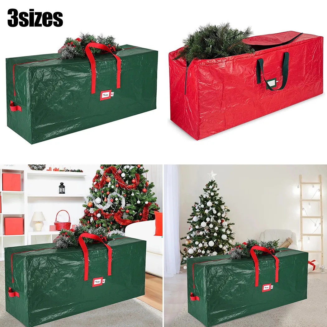 

1PC Polyethylene Christmas Tree Storage Bag Dustproof Cover Protect Waterproof Large-capacity Holiday DIY