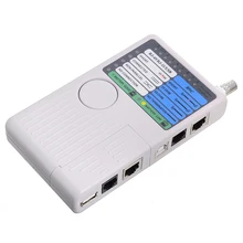1PC Phone Cable Remote Tester Checker Wire Diagnostic 4-in-1 For Network Line LAN USB RJ45 RJ11 BNC Hand-held Checking Tools