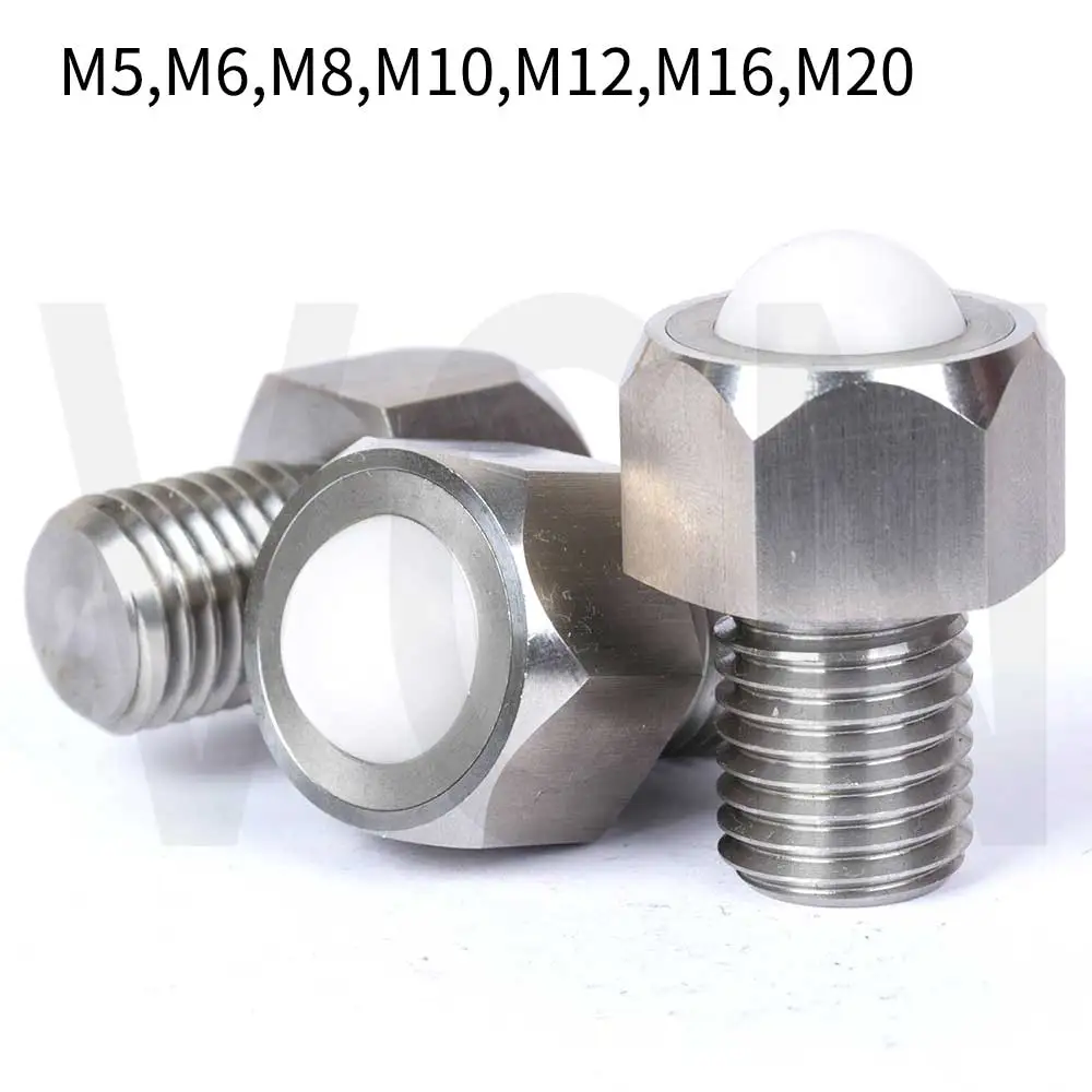 Шариковые ролики поршневые шариковые Шестигранная головка тип шпилька M5 M6 M8 M10 M12