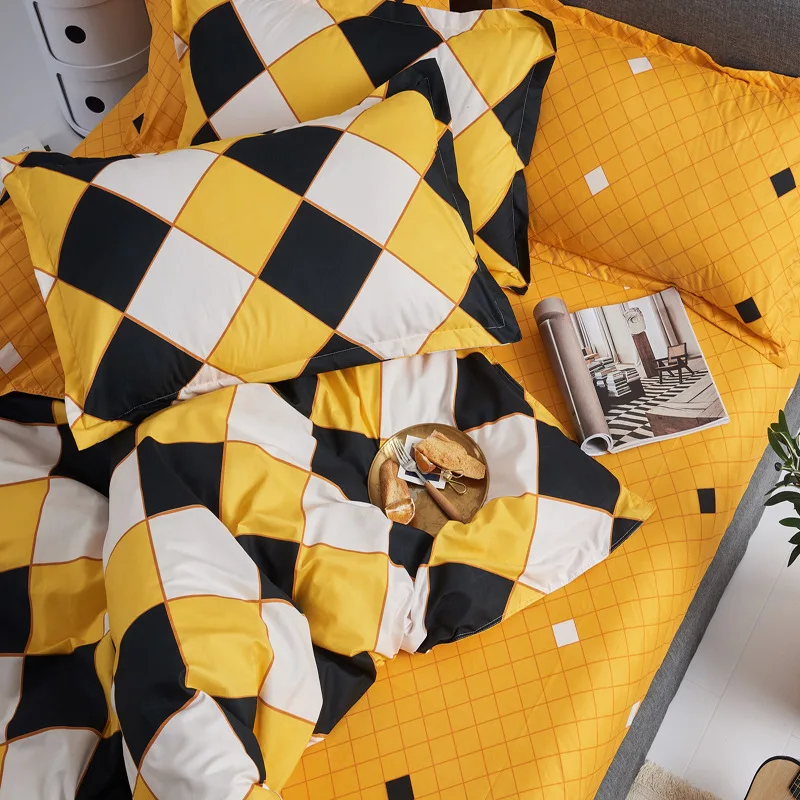 4 шт. универсальные льняные наволочки Осень зима|Пододеяльник| |