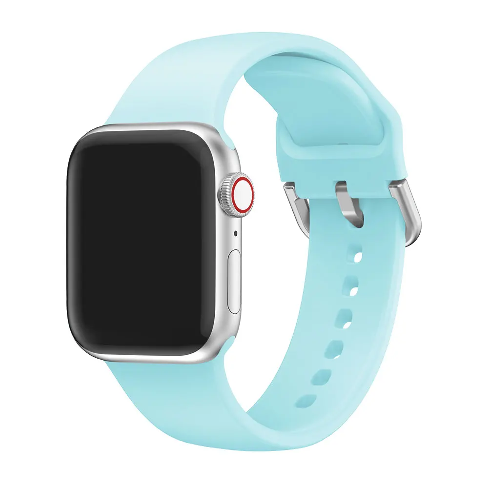 Порты силиконовый ремешок для apple Watch, ремешок 42 мм, 38 мм, версия 1/2/3 ремешок для наручных часов iwatch, полос 4 40 мм 44 браслет