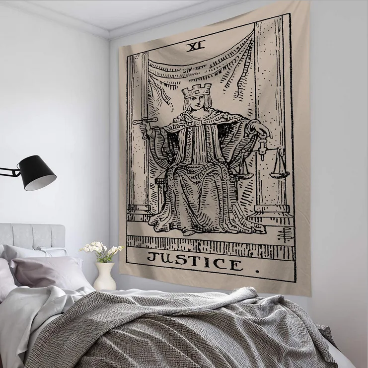 Новый гобелен farrot95x73см с карточкой Таро настенное украшение астрологическое