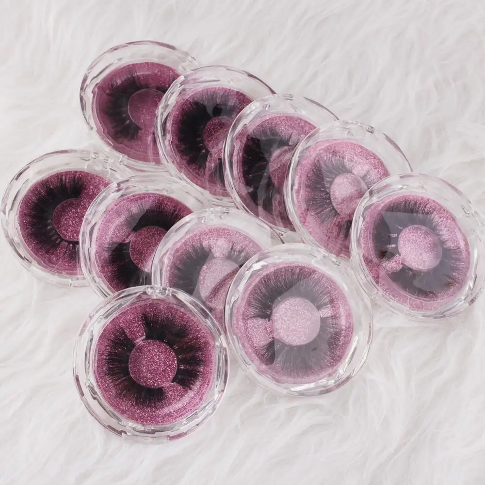 Ресницы NEWCOME из натуральной норки пушистые Объемные Накладные ресницы