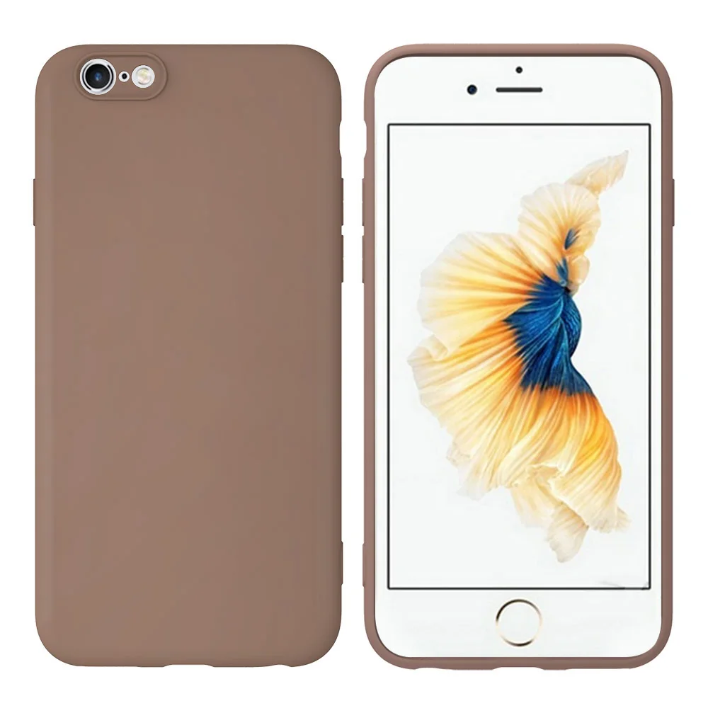 Для Apple iPhone 7 7Plus Мягкий ТПУ силиконовый роскошный мобильный телефон чехол