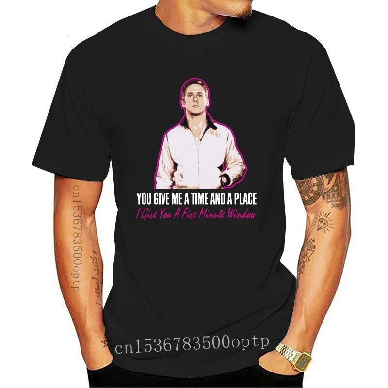 Новый Вождение фильм Райан Гослинг 5 минут окно неофициальная футболка взрослые