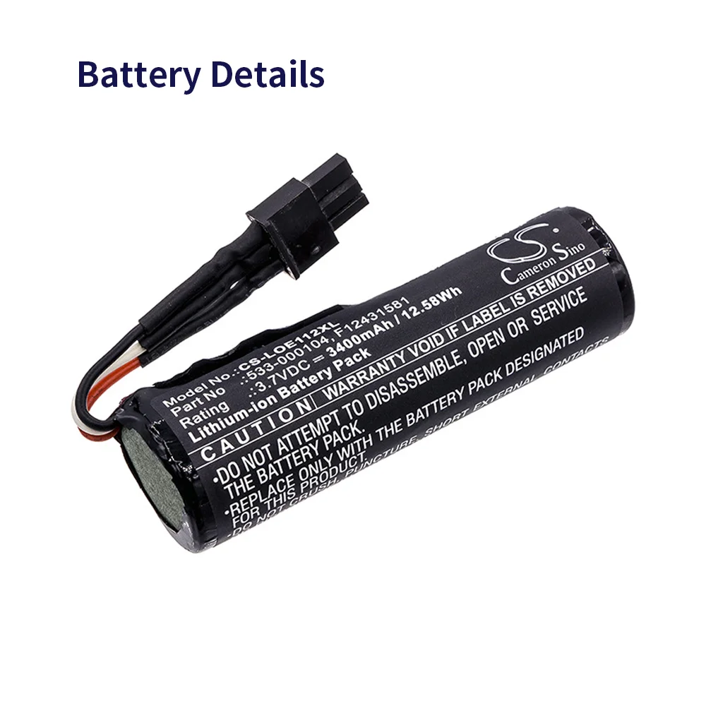 

3400mAh Original Bluetooth Speaker battery for Logitech UE Ultimate/MegaBoom Replacement Battery for Logitech Speaker