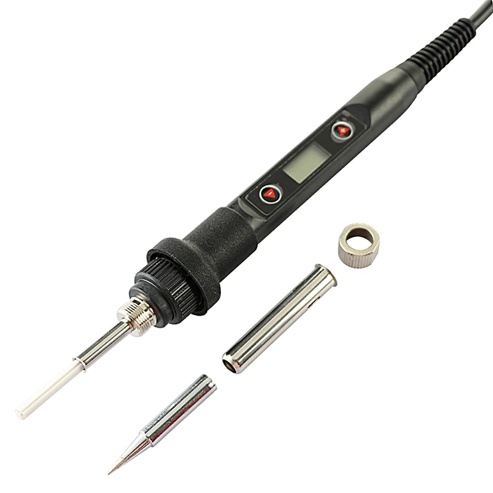 electric soldering iron 80W Electric Soldering iron LCD Digital Display Adjustable Temperature 110V / 220V Rework Welding Solder Tools electronics soldering kit