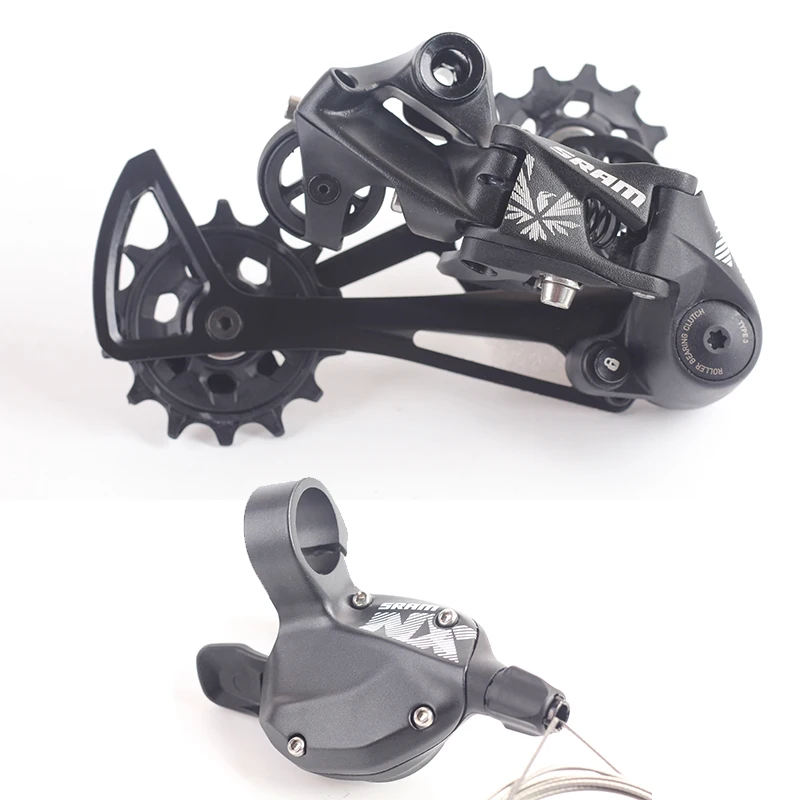 no serial code Sram NX Eagle 1X12S 12 Скоростей правый переключатель и задний переключатель комплект для горного велосипеда MTB части - Color: no serial code
