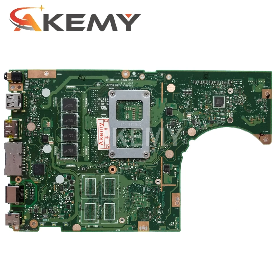 

SAMXINNO For ASUS TP550LD Laotop Mainboard TP500LA TP500LN TP500LD TP500L TP500 Motherboard with GT820/2G I3-4010U