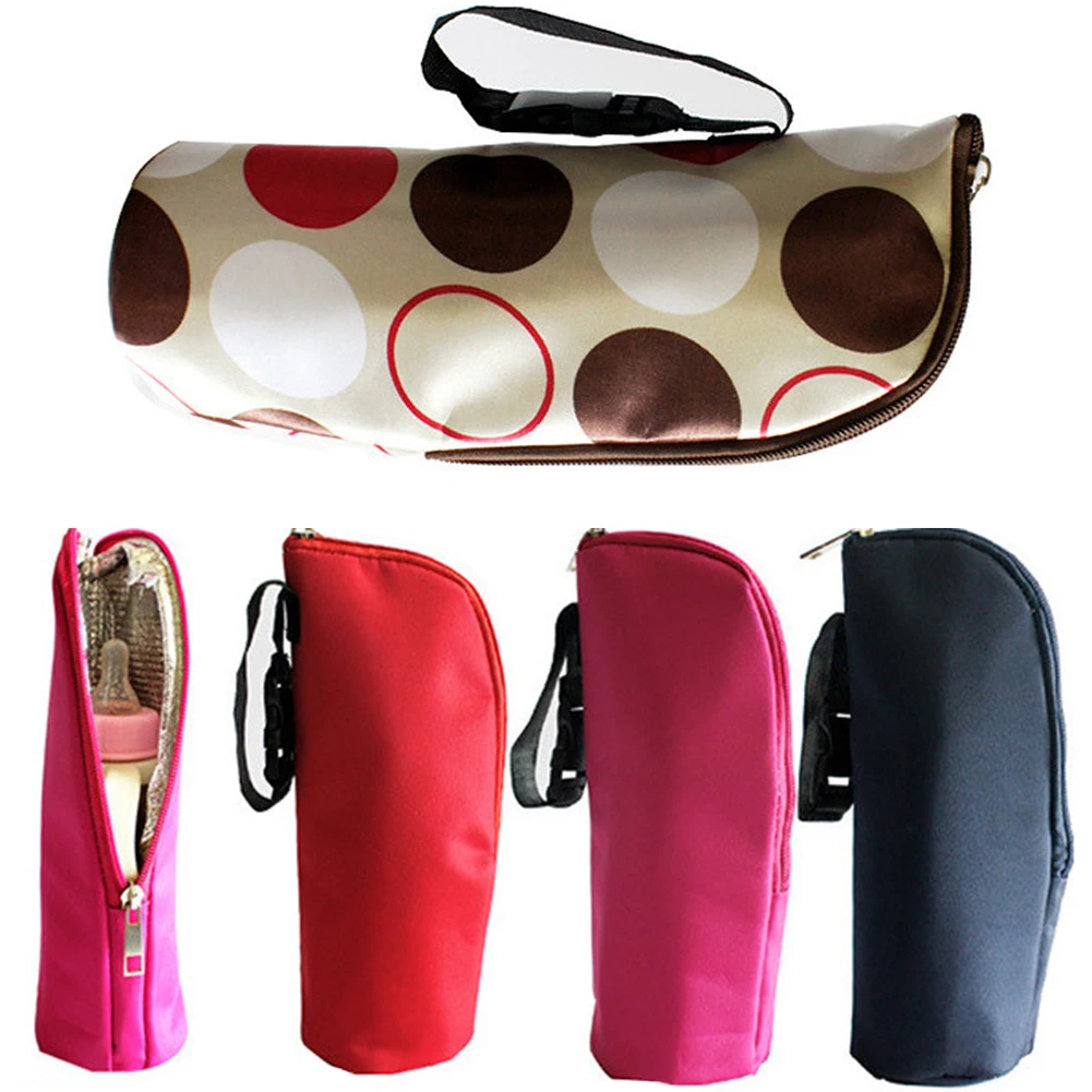 Scratchproof Preservation Feeding Stroller Hanging Winter Portable Milk Warmer Outdoor Insulation Pouch Baby Bottle Bag Storage | Мать и