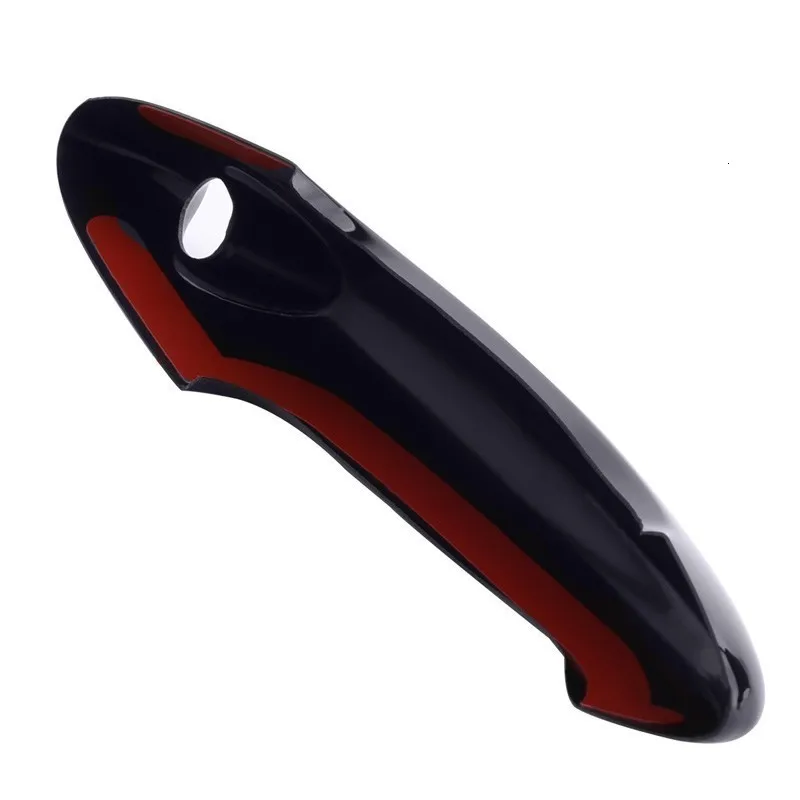 Черная крышка дверной ручки из АБС-пластика SPEEDWOW Обложка внешней автомобиля для