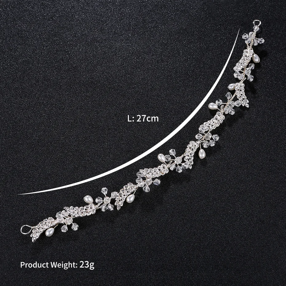 Европейская и американская перекрестная повязка на голову из сплава l|Свадебные