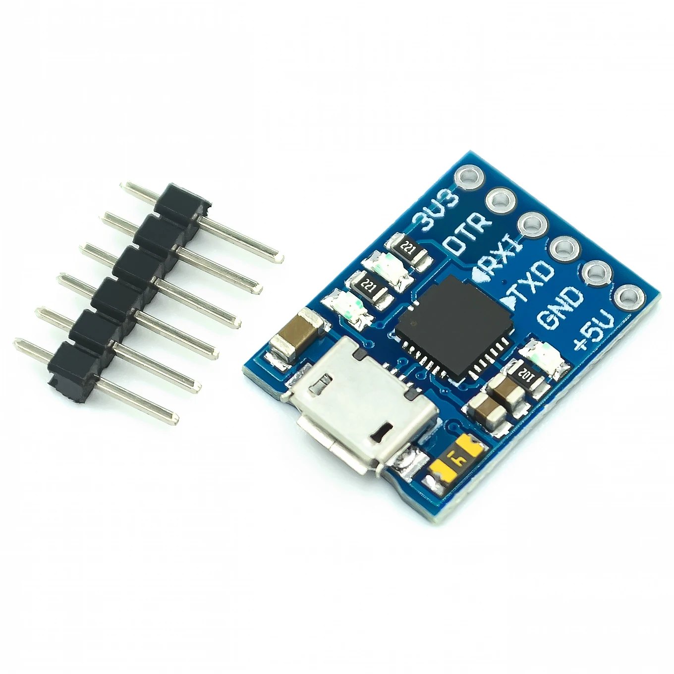 CP2102 MICRO USB к UART TTL модуль 6 контактный последовательный преобразователь STC Замена