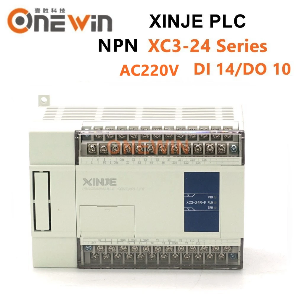 Модуль контроллера XINJE XC3 серии модуль ПЛК с частотой вращения до 10 градусов AC220V