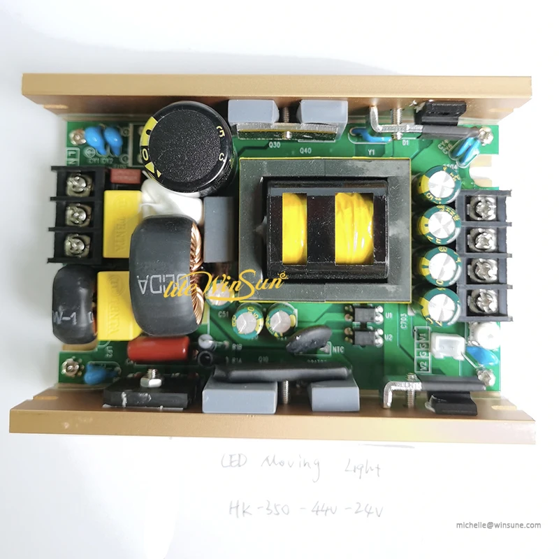 HK 350W 44V 24V плата питания для 36x10W RGBW 108x3W Светодиодная Подвижная головка|Эффект