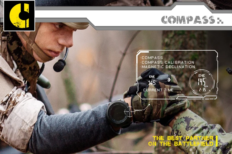 NORTH EDGE мужские спортивные цифровые часы для бега плавания военные армейские часы альтиметр барометр компас водонепроницаемые 50 м