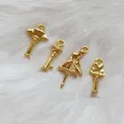 5 шт. Луна Подвески для девушки золото Цвет, сделай сам, ювелирное изделие из металла подвеска кулон в форме сердца в форме звезды волшебная палочка украшения