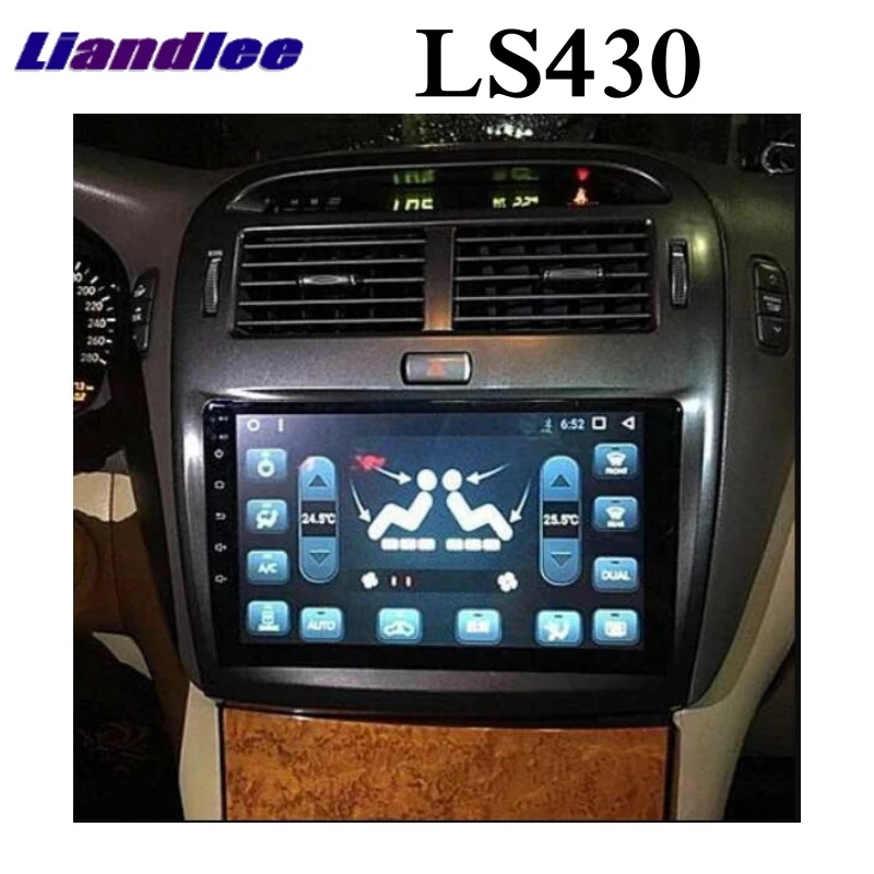 Liandlee автомобильный мультимедийный плеер для Lexus LS LS430 XF30 для Toyota Celsior 2000~ 2006 NAVI беспроводной CarPlay радио gps навигация