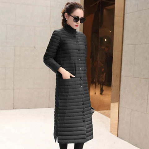 

Women 2020 Autumn Winter Fashion Korean Style Parkas Female Elegant Slim Wadded Cotton Coat Office Ladies Solid Color Jacket L79