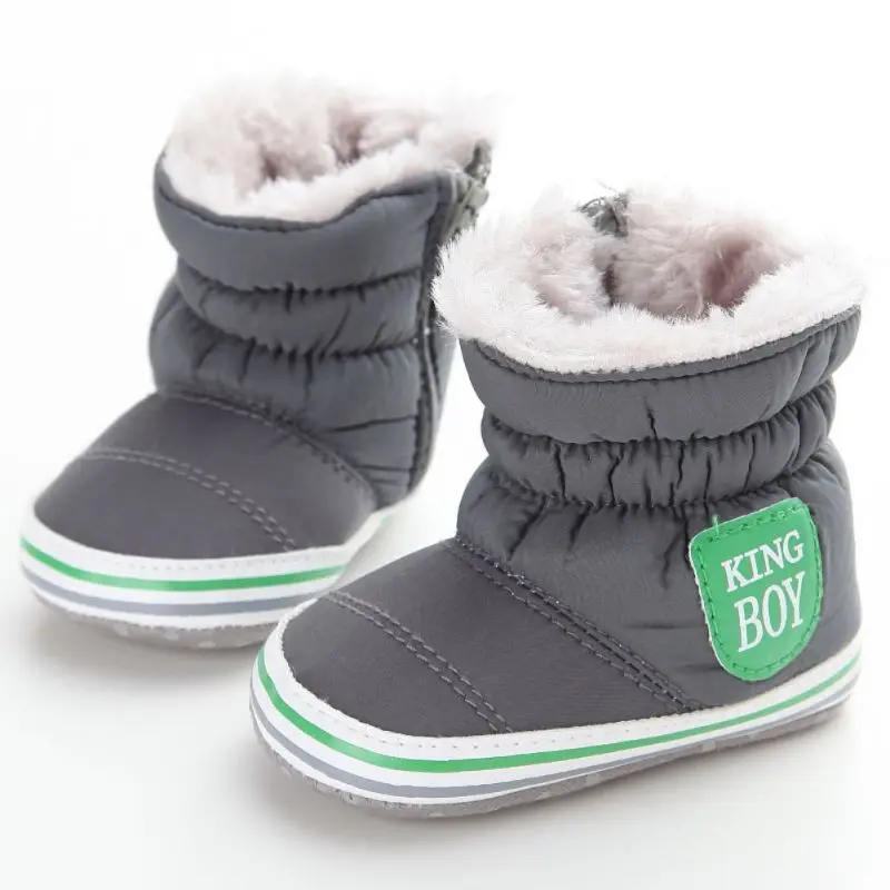 

Winter Baby Shoes Warm Snow Boots Fahion Warm Shoes Baby Brand Cotton Fabric Boots