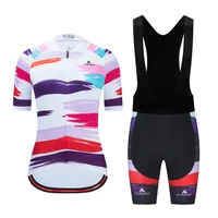 2022 women cycl jersey team mtb bike clothing women racing bicycle clothes ropa ciclismo cycling wear cycling jersey set