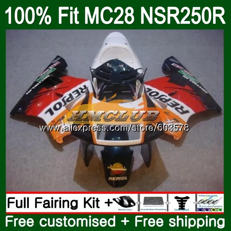 

Injection For HONDA NSR250R 1994 1995 1996 1997 1998 1999 Repsol Hot 102CL.33 MC28 NSR250 R RR NSR 250R 94 95 97 98 99 Fairing