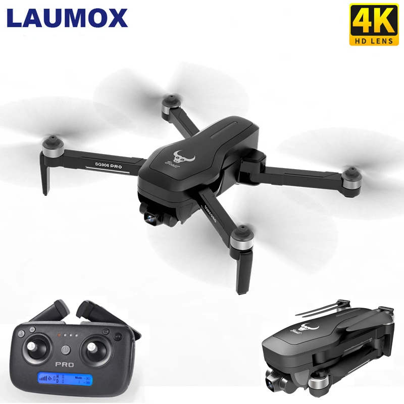 Gps дрон LAUMOX SG906 PRO с 2 осевым антивибрационным самостабилизатором 4K HD камера Wi Fi FPV