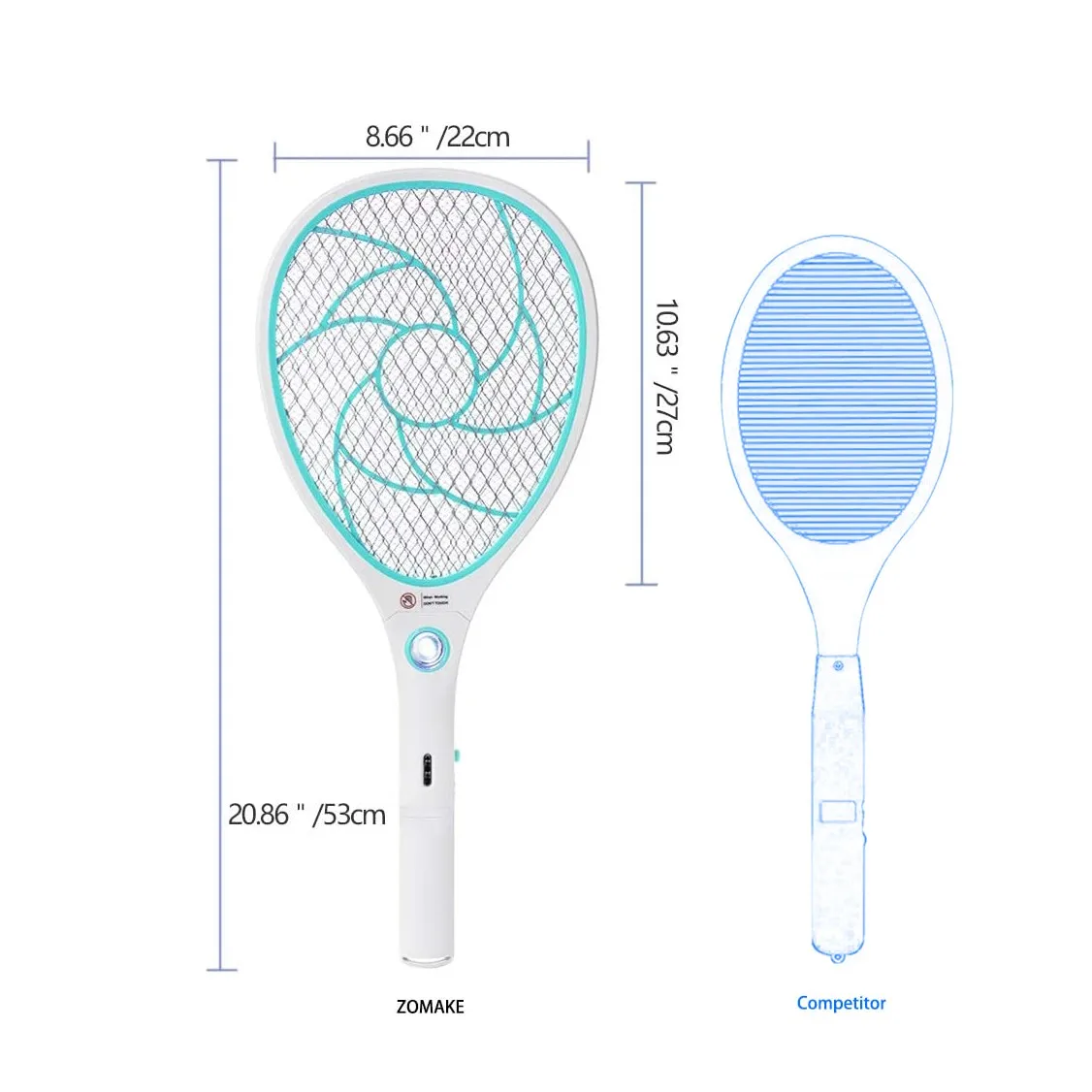 

Electric fly - Proof Automatic Power Off Can Be Charged Through The USB