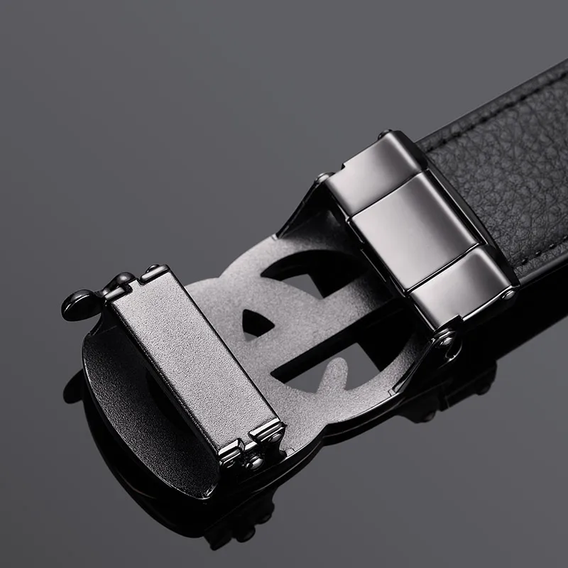 Роскошный кожаный ремень для мужчин от бренда WILLIAMPOLO автоматическая пряжка из