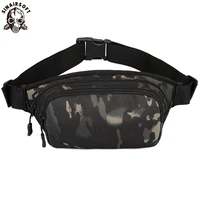 sinairsoft 1000d nylon tactical military sport waist bag functional fanny running fishing 5 7 inches phone belt trekking bags