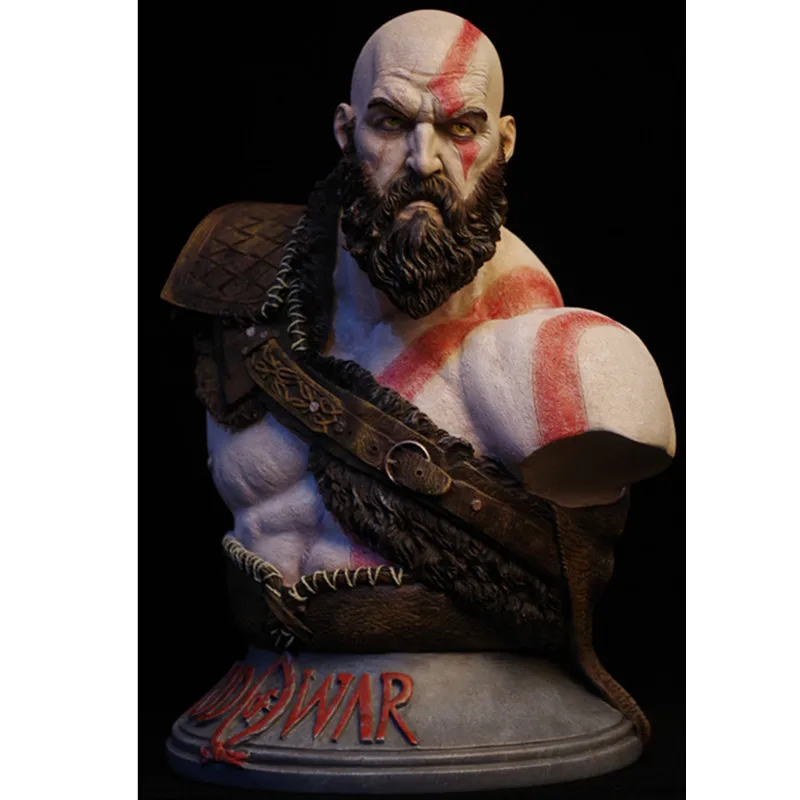 1/3 Аниме игра бюст Краски покрытие God of War кукла GK статуя Будды из ПВХ, движущаяся фигурка, собирать модель игрушка M3009