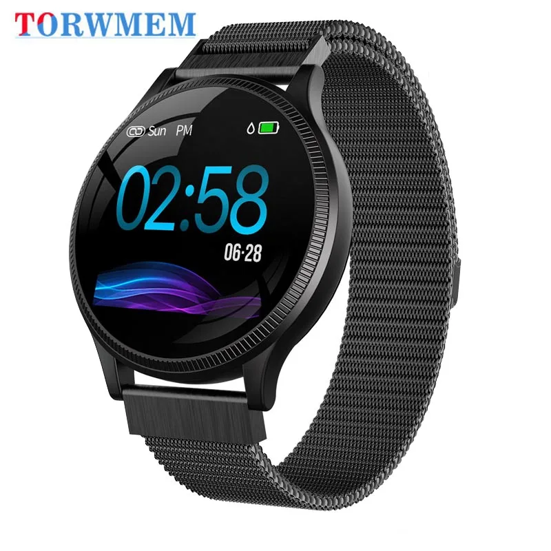 MK08 фитнес-трекер Смарт-часы IP67 водонепроницаемые умные часы с кровяным давлением