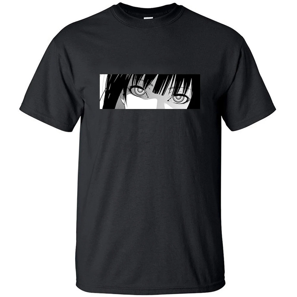 

Kakegurui Twin Japanese Anime Mei Saotome Oversize T Shirt Vintage Cotton Cool Print T Shirts Top Men Retro Short Sleeve Tshirt