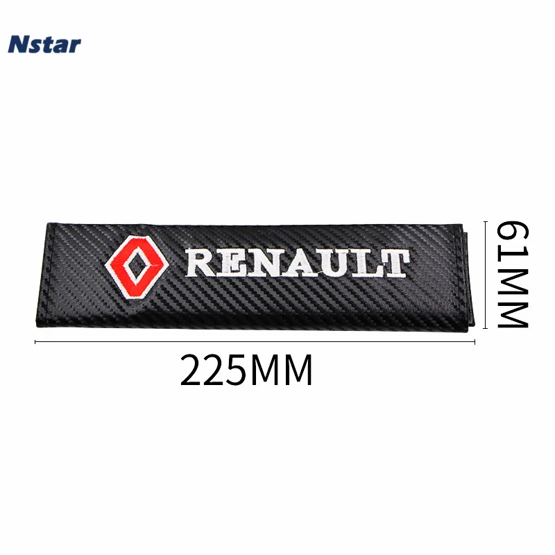 Nstar 2 шт./пара Renault укладки Накладка для ремня безопасности автомобиля