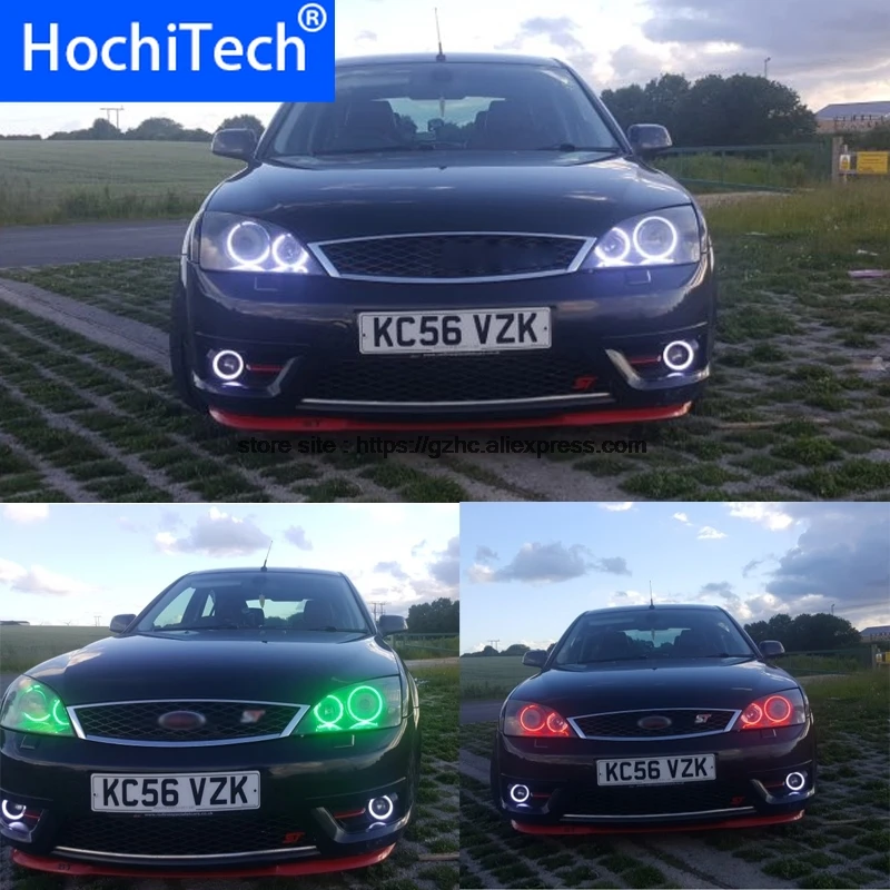 HochiTech для FORD Mondeo MK3 2001 - 2007 автомобильный Стайлинг RGB светодиодный набор ангельские