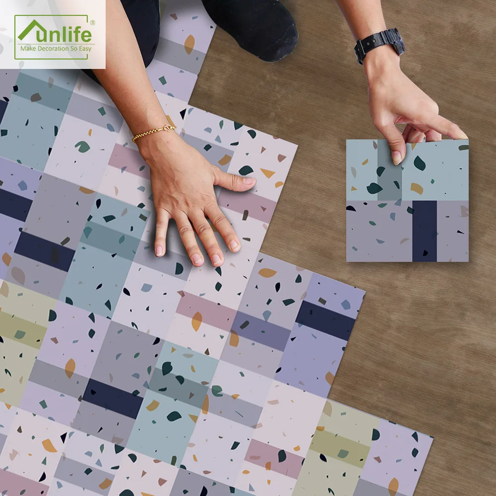 Экологичная утолщенная ПВХ Отремонтированная напольная наклейка s