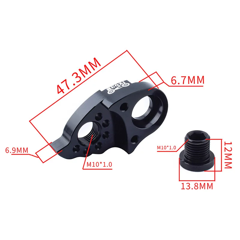 

Tail Hook Extender Mountain Road Bike Frame Lifting Ears Rear Dial Extension Long Flywheel Modification Tail Hook Extender