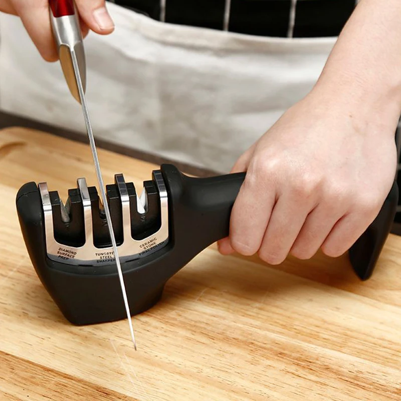 Заточные Точилки для кухни цвет серый кожа алюминиевый сплав|Точилки| |